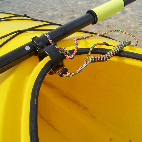 2x Kayak Canoe Rafting Fishing Rod Oars Elastic Paddle Leash mhg 